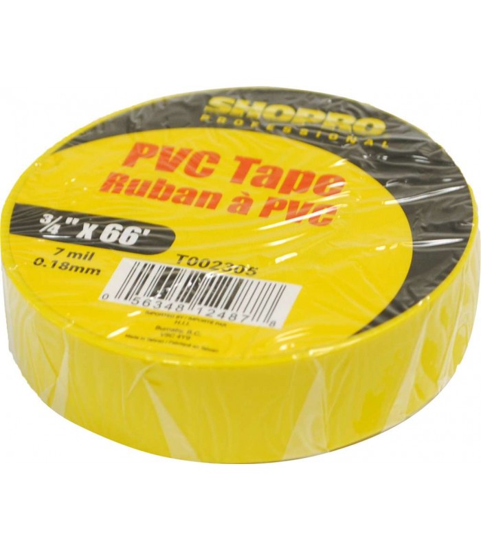 SHOPRO PVC Electrical Tape - Yellow